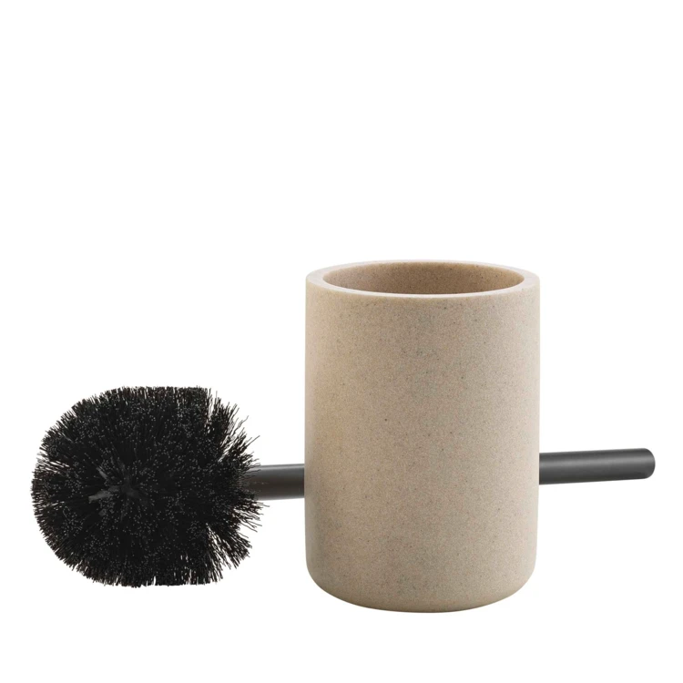 Escova de sanita em poliresina com efeito granito