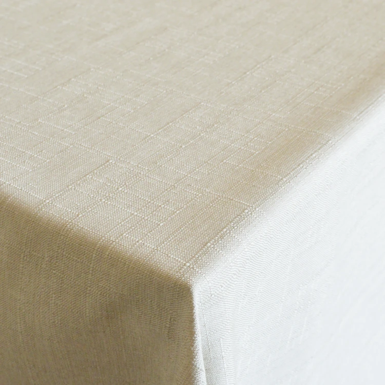 Tissu déperlant effet coton flammé