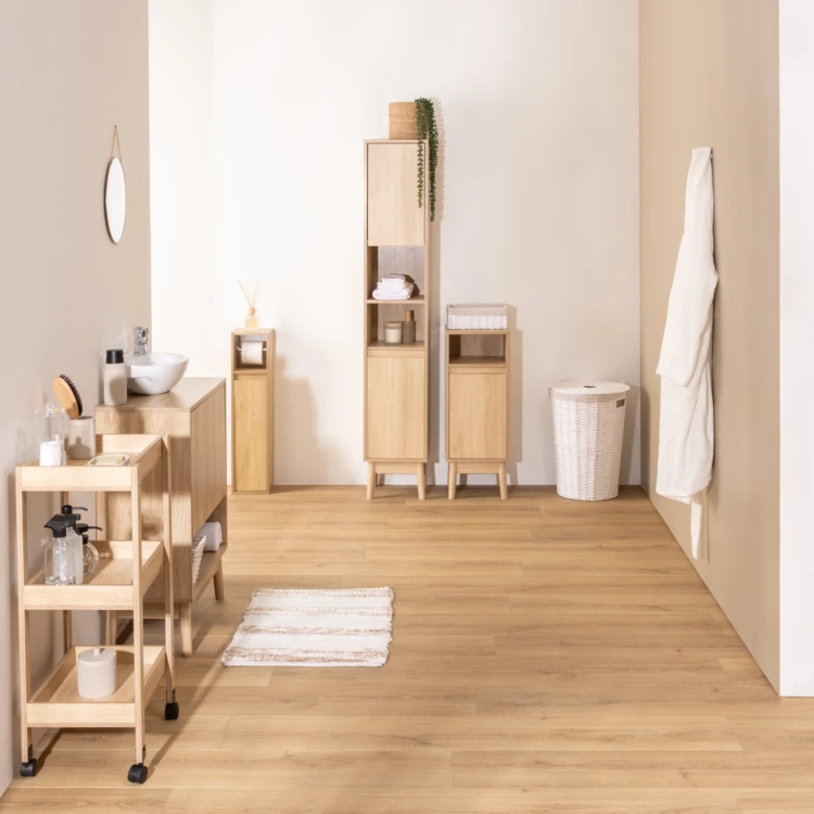 Toilettenpapierhalter mit integriertem Stauraum