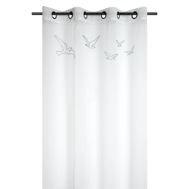 Tenda a setaccio con motivo a occhio di uccello