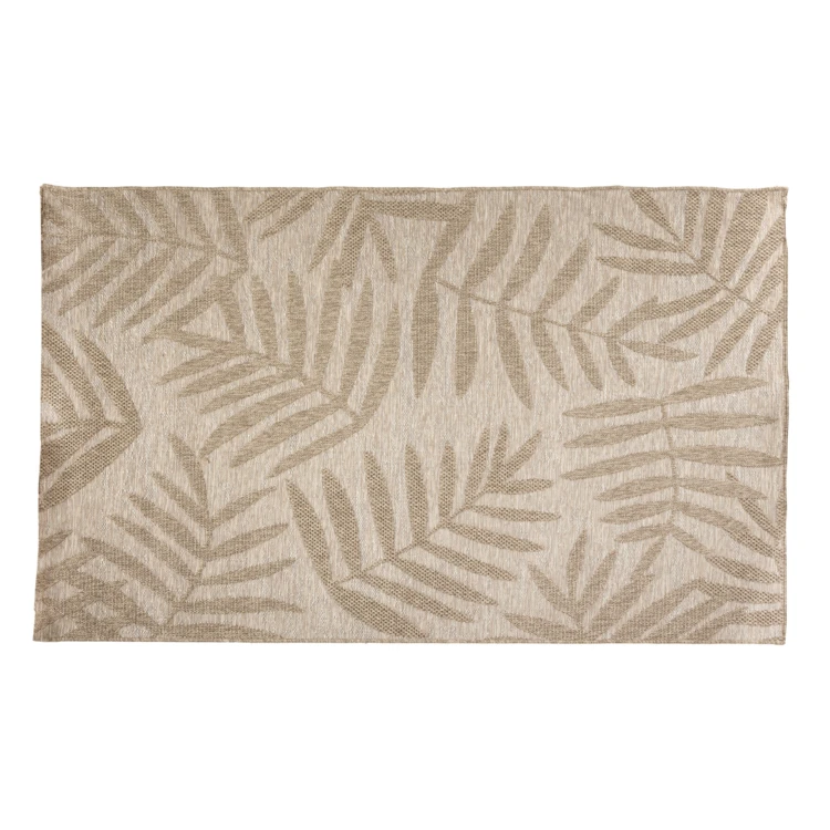 Tapis intérieur et extérieur à feuilles