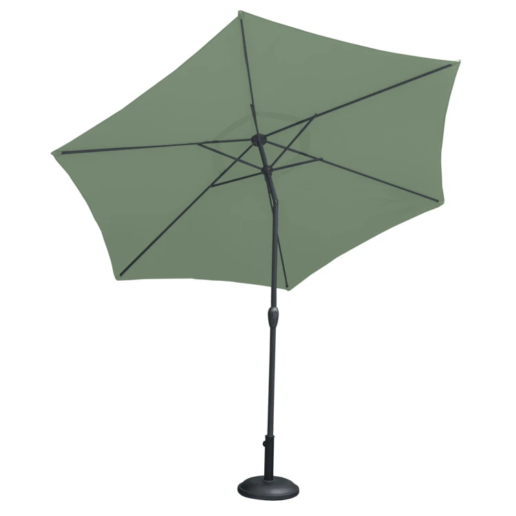 Parasol Centré et Inclinable Ø 3 m en Aluminium