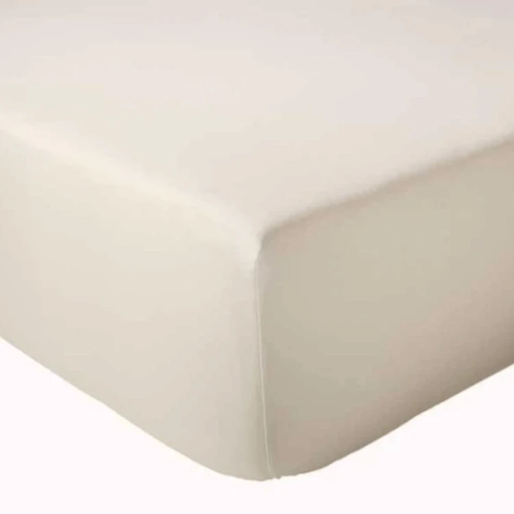 Drap Housse Uni bonnet 30 cm 100% Coton