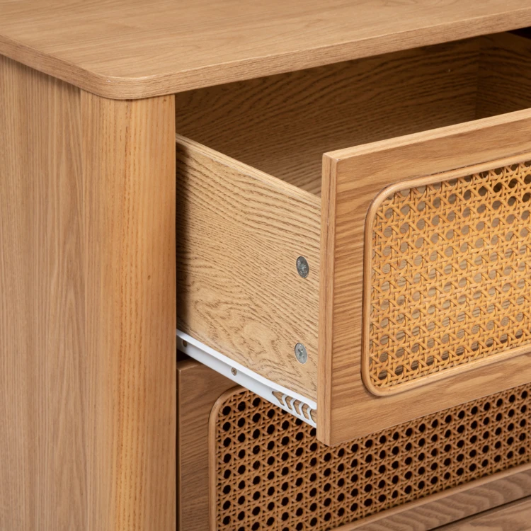 Holzkommode mit 4 Schubladen