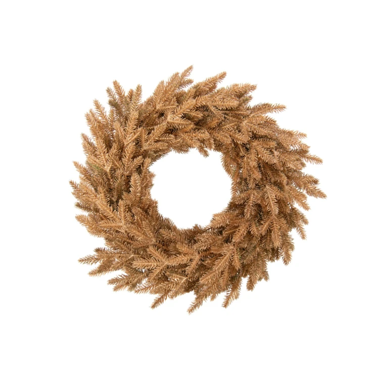 COURONNE PLASTIQUE VERT FONCÉ MEDIUM
