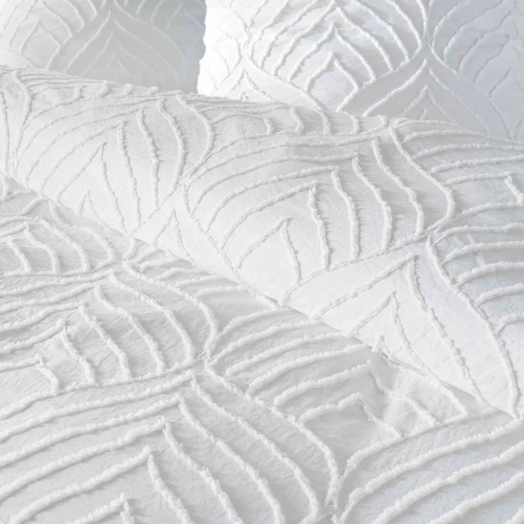Parure de lit 3 pièces tufté