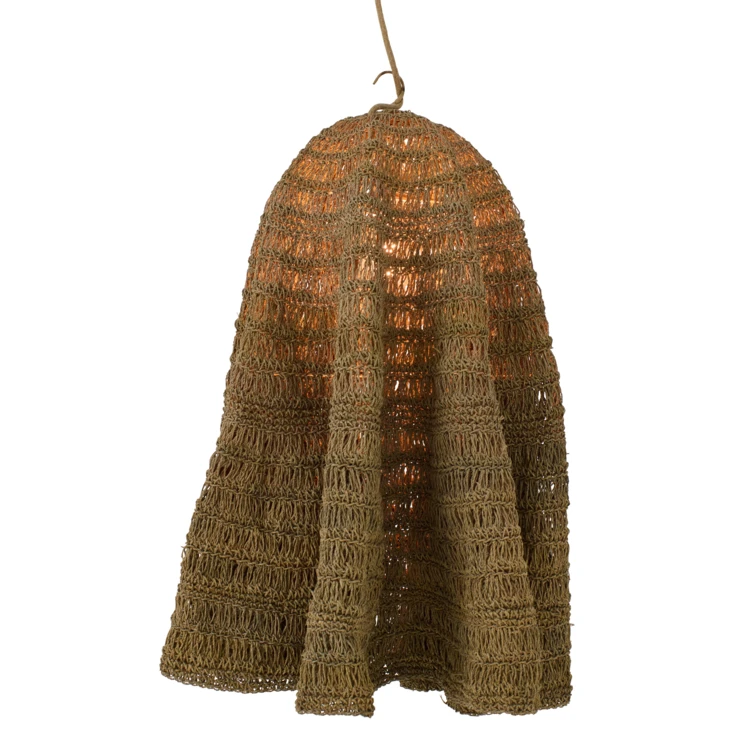 Suspension en feuille tissée
