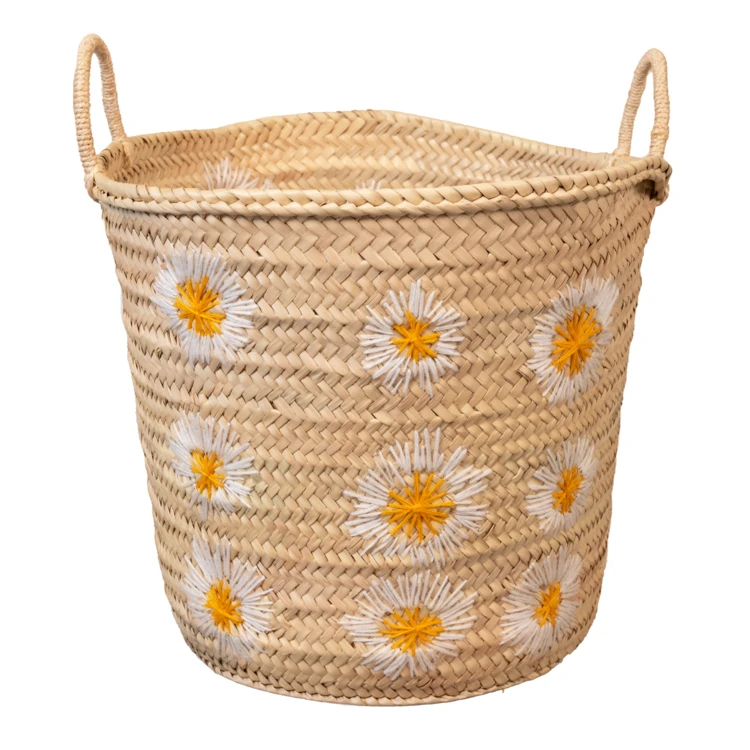 Panier de rangement marguerite