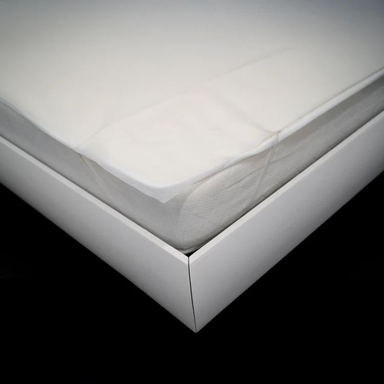 Lot de 2 alèses imperméables jetables avec élastiques pour matelas