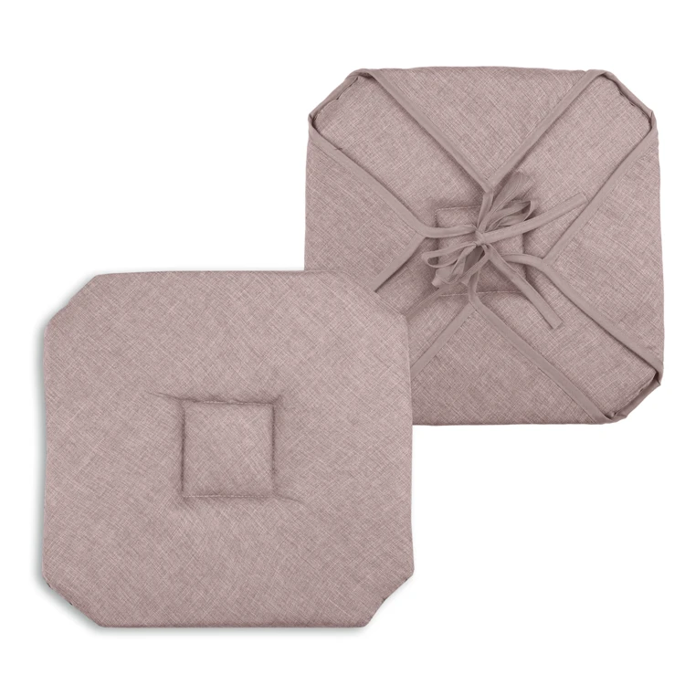 Galette de chaise italienne et unie