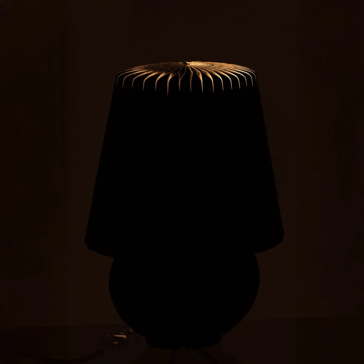 Lampe à poser pliable en papier