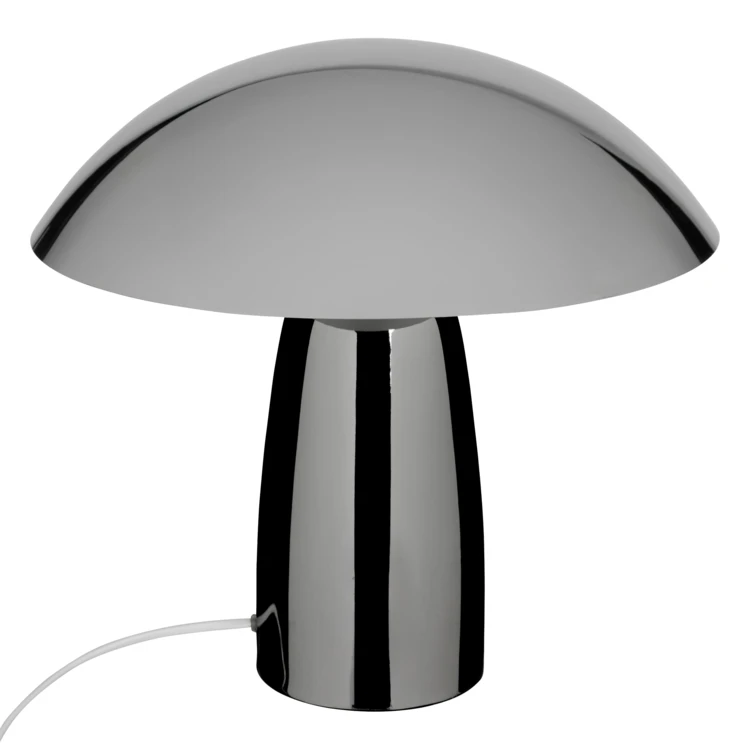 Lampe de table design champignon métal