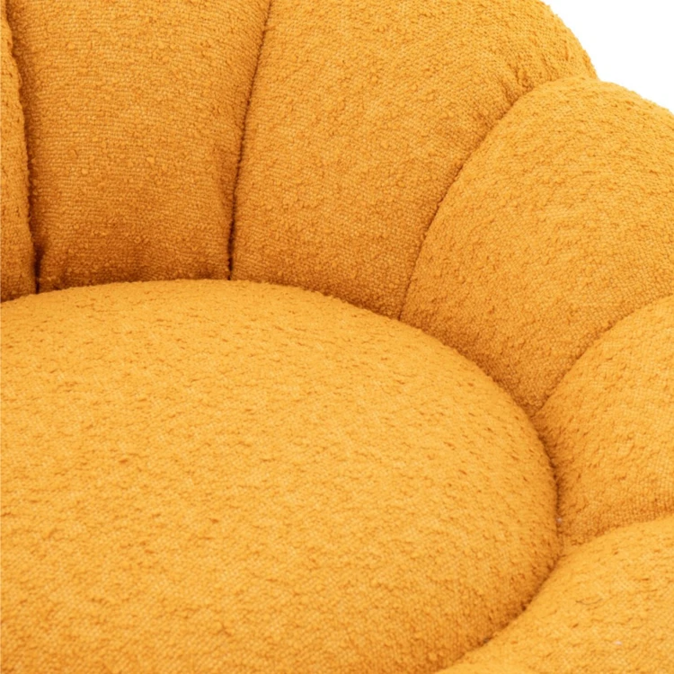 Fauteuil fleur en mousse