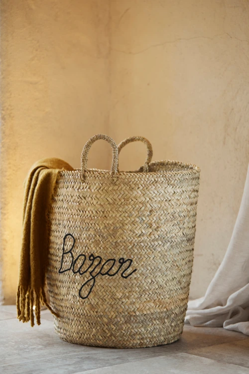 Grand panier naturel BAZAR XL