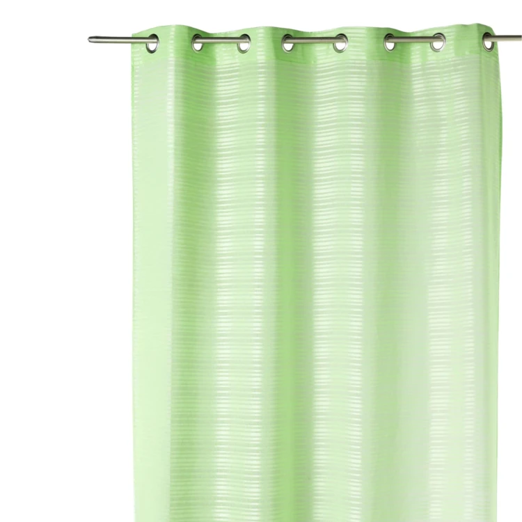 Voilage fantaisie à rayures horizontales "Joyeux"