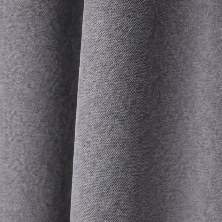 Rideau thermique phonique et semi occultant à galons fronceurs KONFOR