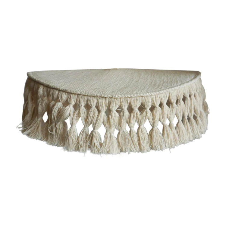 Abat-jour en coton naturel pour suspension