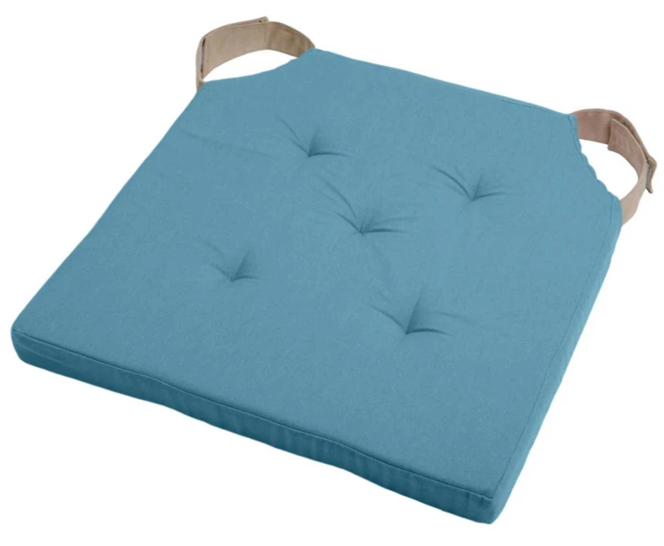 Coussin de chaise bicolore