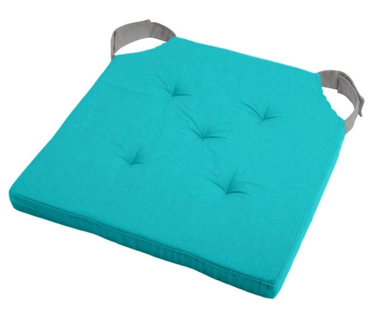 Coussin de chaise bicolore