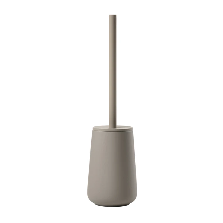 Brosse pour toilette en grès et acier