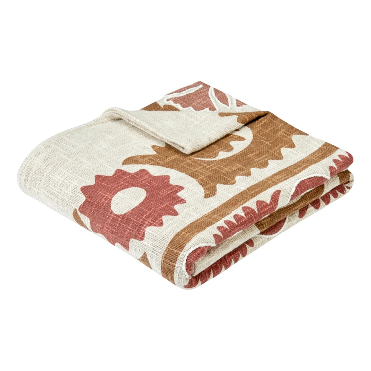 Dessus de lit coton motif ethnique