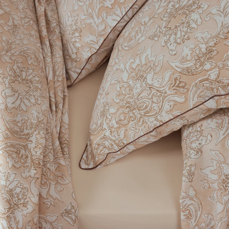 Drap percale de coton ornemental classique