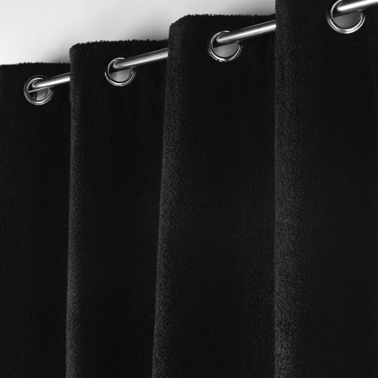 Rideau bouclette à oeillets