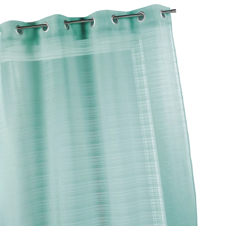 Voilage fantaisie à fines rayures