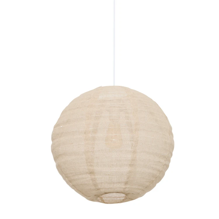 Lanterne japonaise en lin
