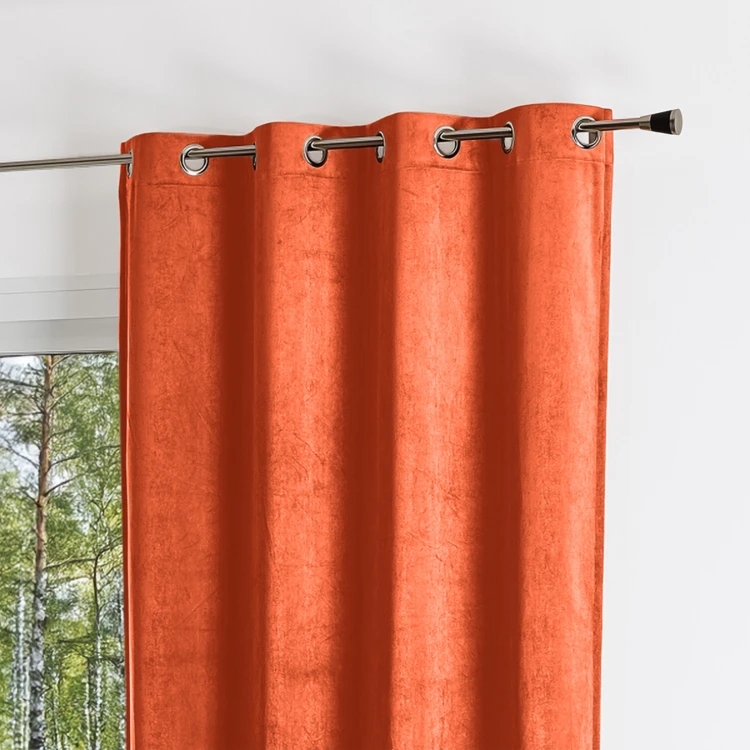 Rideau obscurcissant et isolant aspect Velours
