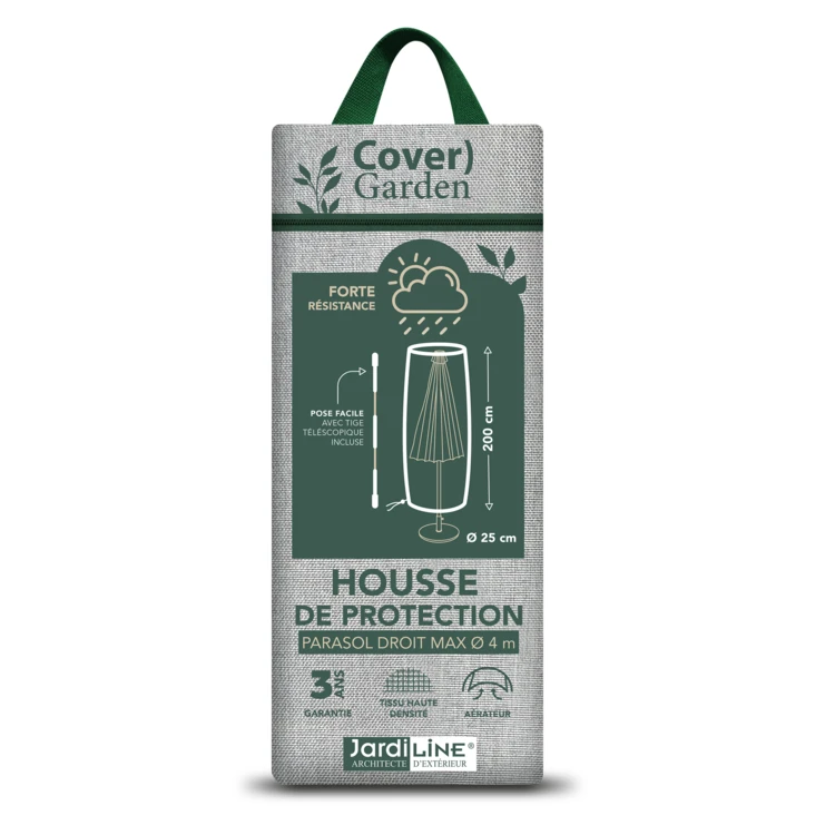 Housse de protection parasol droit