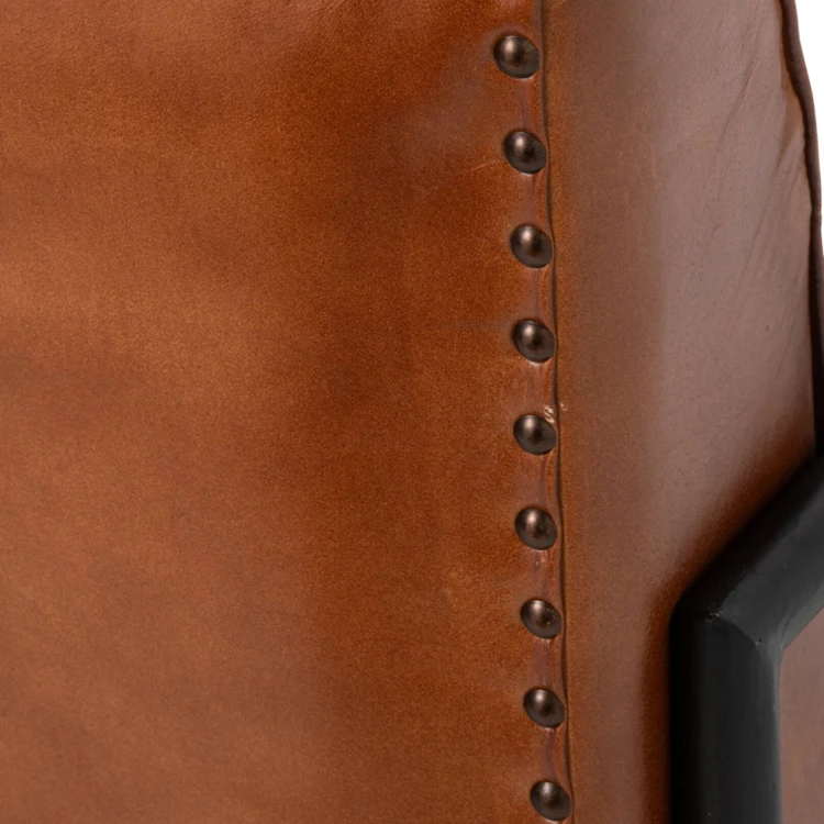 Fauteuil en cuir