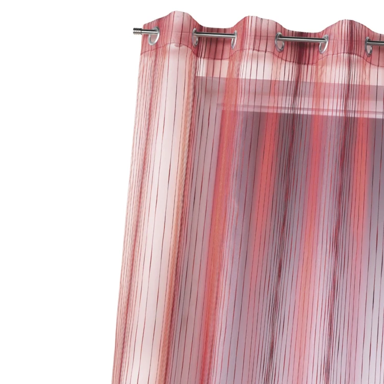 Voilage en organza multicolore tissé