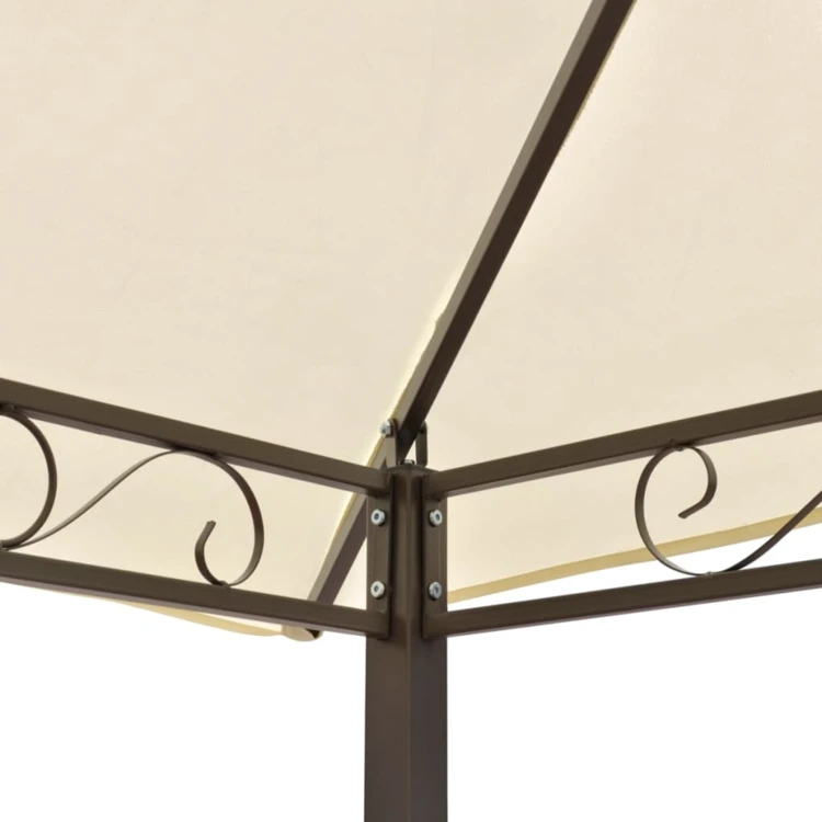 Auvent extérieur avec table et bancs