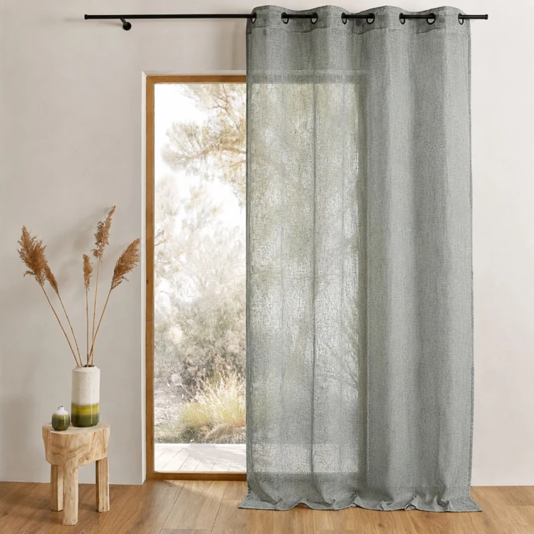 Voilage Picasso en organza brodé