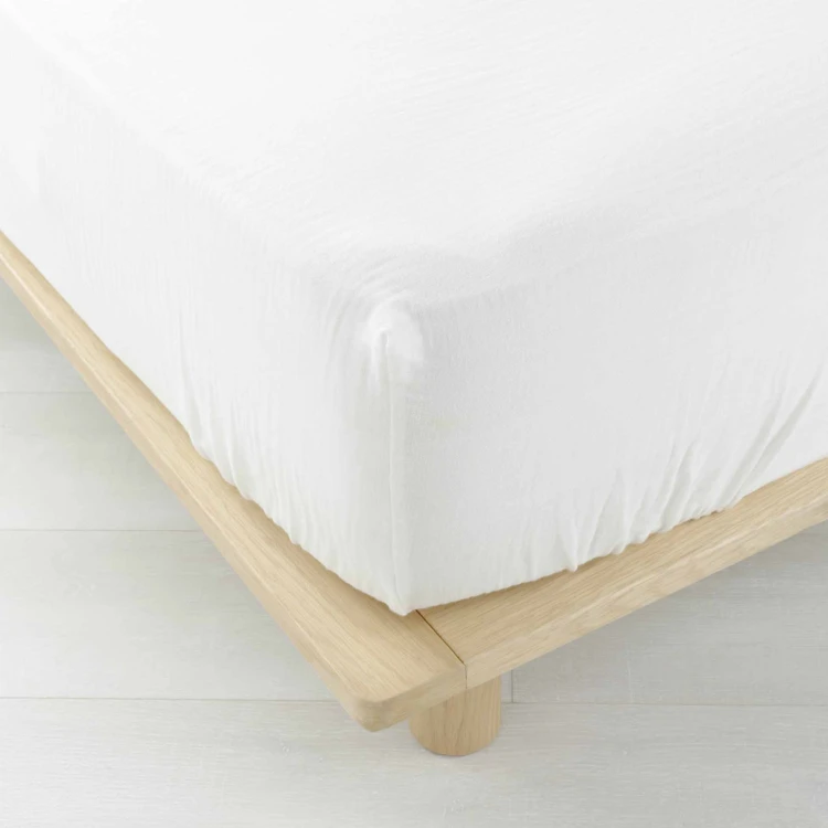 Drap Housse en gaze de coton