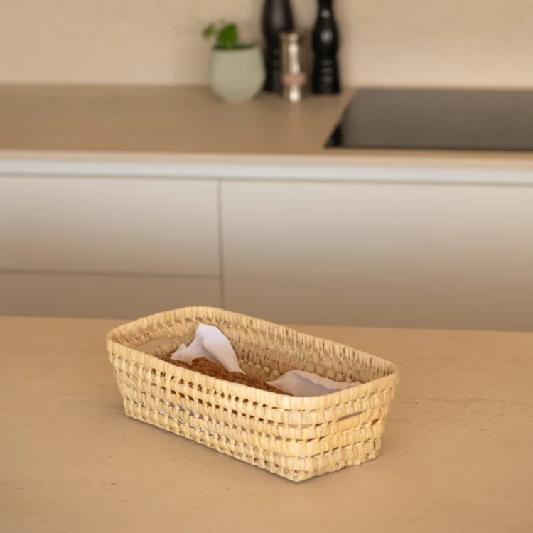 Corbeille à pain feuilles de palmier