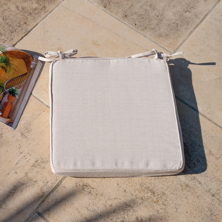 Galette de chaise extérieur toile olefine