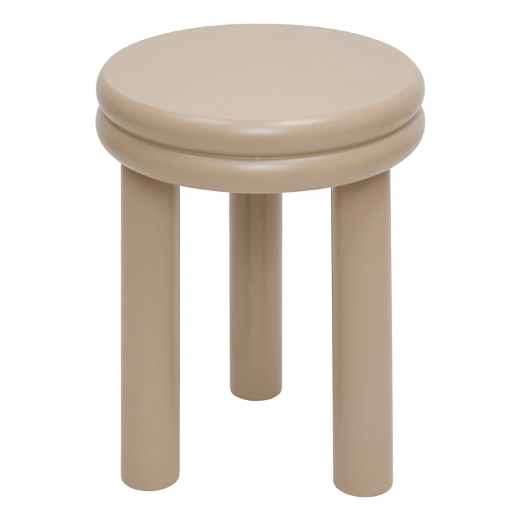 Table d’appoint ronde à trois pieds