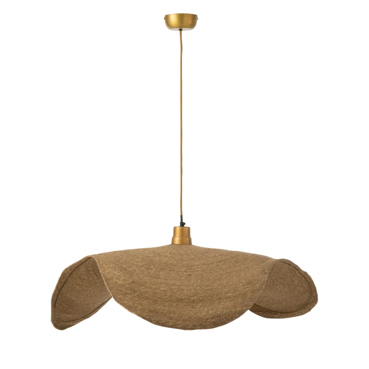 Suspension en jonc naturel