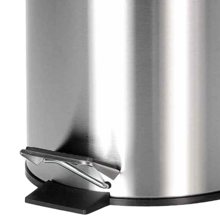 Poubelle à pédale en inox