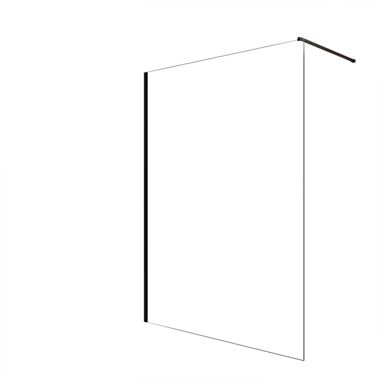 Paroi de douche à l’italienne en verre trempé 8 mm anticalcaire