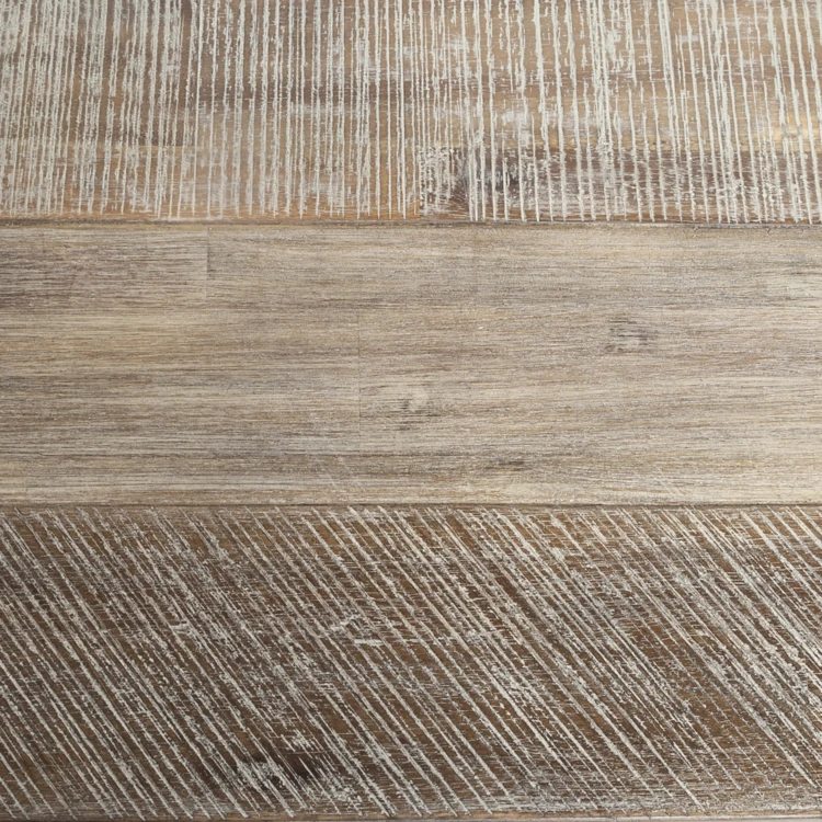 Mesa de comedor extensible de acacia con extensiones