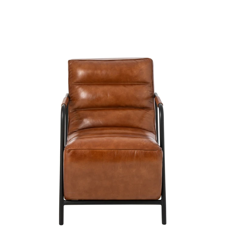 Fauteuil en cuir