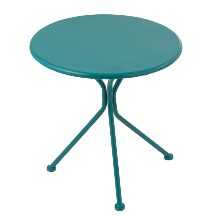 Table de jardin ronde en métal