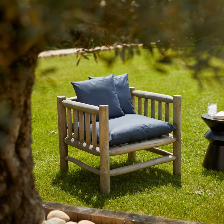 Coussin extérieur imperméable et déhoussable