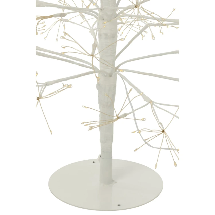 ARBRE LED LUMIÈRES BLANC CHAUD FER NOIR EXTRA LARGE