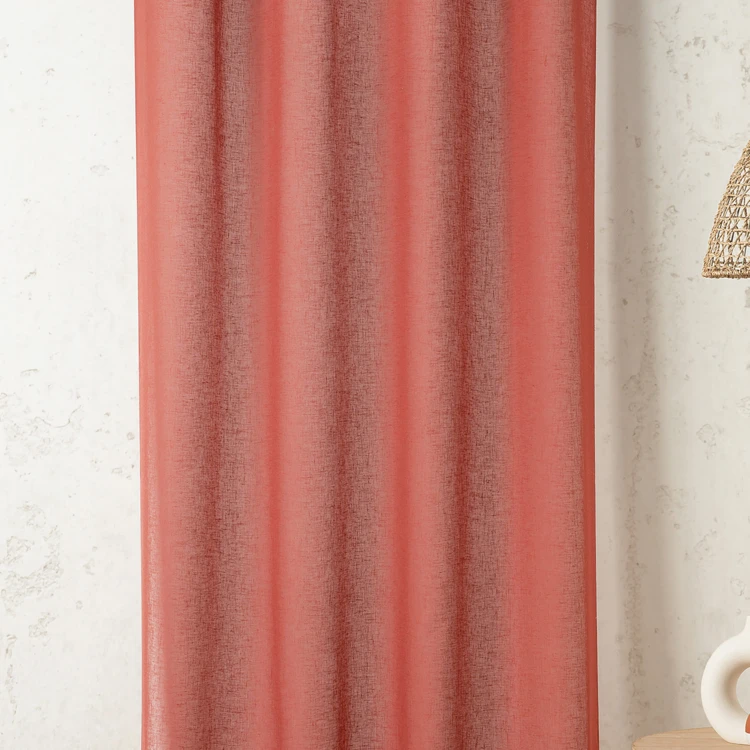 Tissu voile poly-lin uni