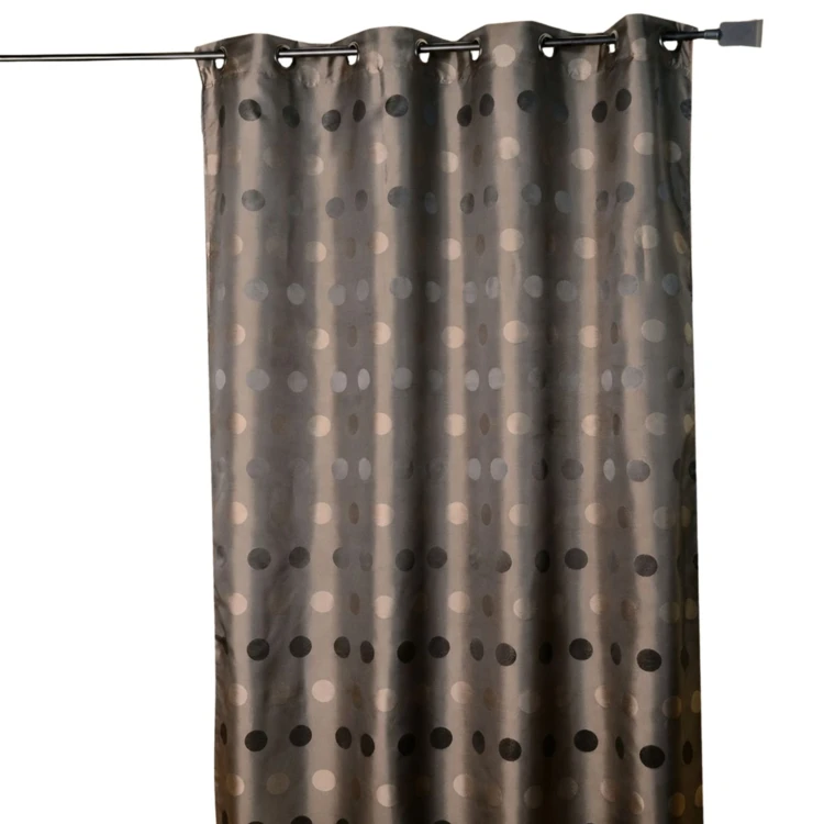 Rideau d'ameublement en jacquard pois bimbo
