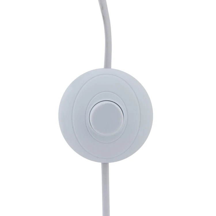 Lampadaire en jute et acier design